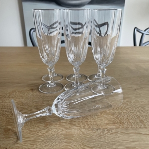 Champagne flutes 7x